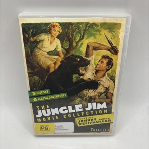 The Jungle Jim Movie DVD Collection 3 Disc 6 Movies Region 4 DVD RARE - Picture 1 of 4