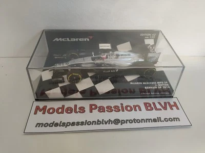 McLaren MP4-29 Button  Bahrain GP 2014 1/43 Minichamps - Photo 1/4