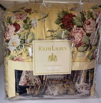 Edredón completo/reina vintage Ralph Lauren Kathleen Foto 1 de 4