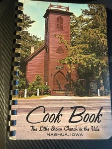 COOK BOOK, The Little Brown Church in the Vale. 1984 Revised Edition. Spiral Bnd - Picture 1 of 3