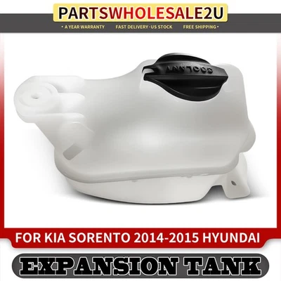 Depósito de refrigerante del motor con tapa para Hyundai Santa Fe 13-19 Kia Sorento 2014-2015 Foto 1 de 4