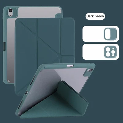 All-in-One Protective Case For iPad With Y-Fold Design and Acrylic TPU Material - Image 1 of 4