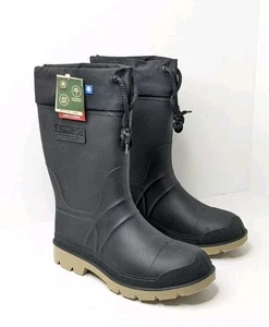 Kamik Workday 2 BX Steel Toe Rain Boots, Black, Men's 8 M - Picture 1 of 6