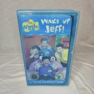 Wiggles, The: Wake Up Jeff! (VHS, 2000) Clamshell Case With Original Art Sleeve - Picture 1 of 4