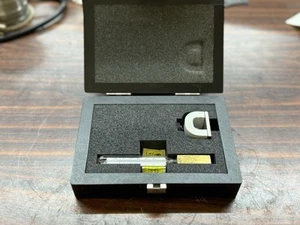 Mahr Gauge Block Calibration Set w/ Thermometer & Clamp – In Case, Ex-Lab - Picture 1 of 4