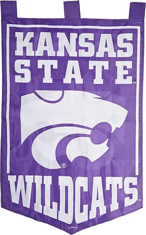NCAA Kansas State Wildcats House Flag Banner 28" x 40" Cover