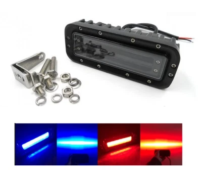 Светодиодный предохранительный фонарь для вилочного погрузчика красная зона склад предупреждение пешеходов 10–80 В OSHA - Изображение 1 из 4