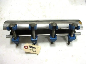 Stainless Steel Pipe Repair Clamp | Fits 2" (2.38 OD) Pipe x 12" Long | 4-Bolt - Picture 1 of 10