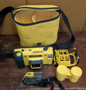 Minolta Weathermatic Dual 35 Underwater Film Camera & Accessories WORKS - READ - Picture 1 of 14