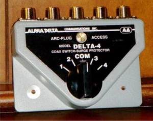 Alpha Delta 4 Position Coax Switch - Picture 1 of 1