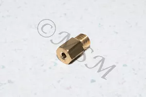 KAWASAKI SUZUKI NEW OEM MIKUNI CARBURETOR 4/042 LARGE HEX MAIN JET #500 18-4492 - Picture 1 of 5