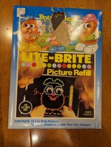 VINTAGE 1986 LITE-BRITE PICTURE REFILL POTATO HEAD KIDS Sealed Original Owner