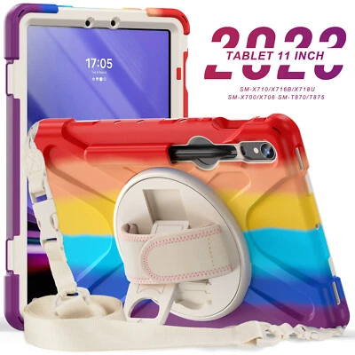 Funda giratoria a prueba de golpes para tablet Samsung Galaxy Tab S9 Ultra S9 FE A9+ Foto 1 de 4