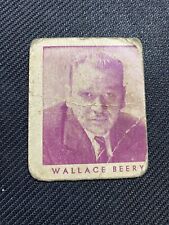 1930’s Anonymous Movie Stars Series Of 96 #165 Wallace Beery