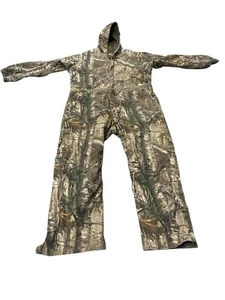 Used Gander Mountain Guide Series RealTree Coveralls Size XL Fair Condition - Picture 1 of 5