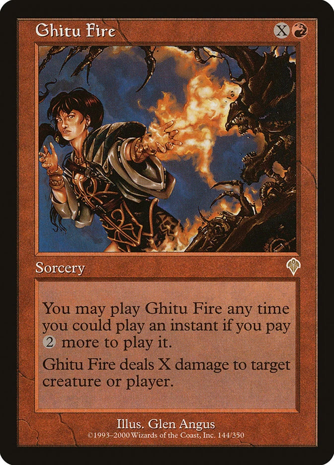 Ghitu Fire [Invasion] Magic MTG - Image 1 of 1