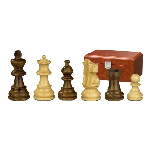 Chess Figures - Napoleon - Wood - French Lardy - Staunton - Kings Height - Image 1 of 2