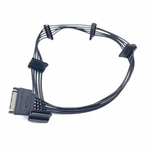 SATA 15Pin SATA Power Cable SATA Extension Cable for Hard Disk/HDD/SSD New - Afbeelding 1 van 13
