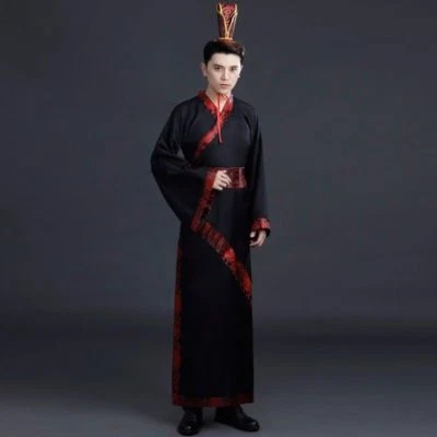 Vestido Hanfu para Hombres Ropa Antigua China Dinastía Tang Rendimiento Conjunto Juegos con disfraces Foto 1 de 4