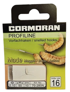 Cormoran Profiline Haken Made 10er Pack Hakengr. 16 gebunden Forelle Weißfisch - Bild 1 von 1