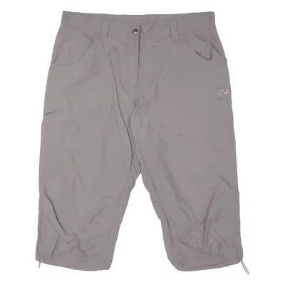 Pantalones cortos utilitarios grises MAMMUT 3/4 L W34 para mujer Foto 1 de 4