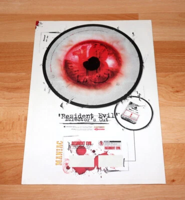 1997 Resident evil Director's Cut Sticker Set Playstation 1 PS1 Capcom  - Image 1 of 4