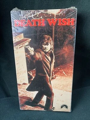 Death Wish * NEW, SEALED * 1974 VHS (Reissued 1990) • Charles Bronson - Image 1 of 3