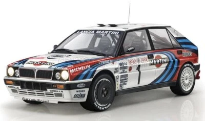 MODELLINO AUTO STATICO ITALERI LANCIA DELTA BIASION RALLY MONTECARLO 1990 1:12 - Immagine 1 di 4