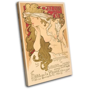 Póster Art Nouveau De Colección LONA ARTE DE PARED Impresión de Imagen VA - Imagen 1 de 1