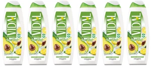 6er-Pack Vidal Bagnodoccia Duschgel,Duschschaum Avocado und Bergamotte 500ml - Bild 1 von 4
