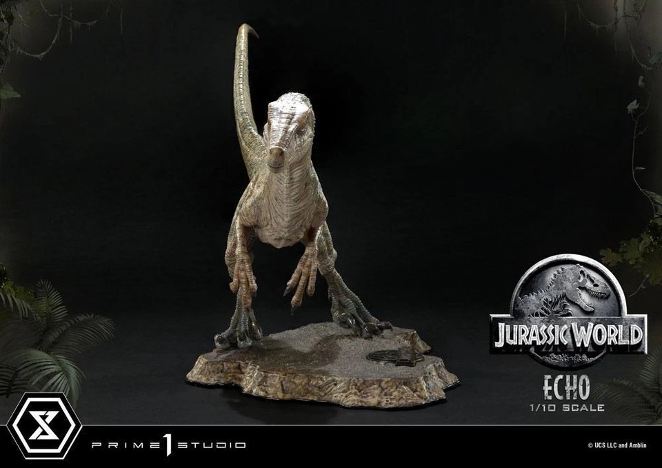 Jurassic World Fallen Kingdom Prime Collectibles Statue 1/10 Echo 17cm Figur