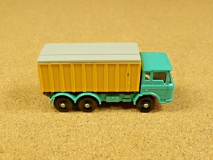 OLD VINTAGE LESNEY MATCHBOX # 47 DAF TIPPER CONTAINER TRUCK - Picture 1 of 6
