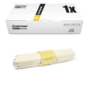 1x Toner f�r OKI ES 3452 5431 5462 DN DNw Mf?, 44973509 YELLOW - Bild 1 von 5