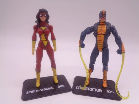 Marvel Universe 3.75" SPIDER-WOMAN and CONSTRICTOR Lot Cover