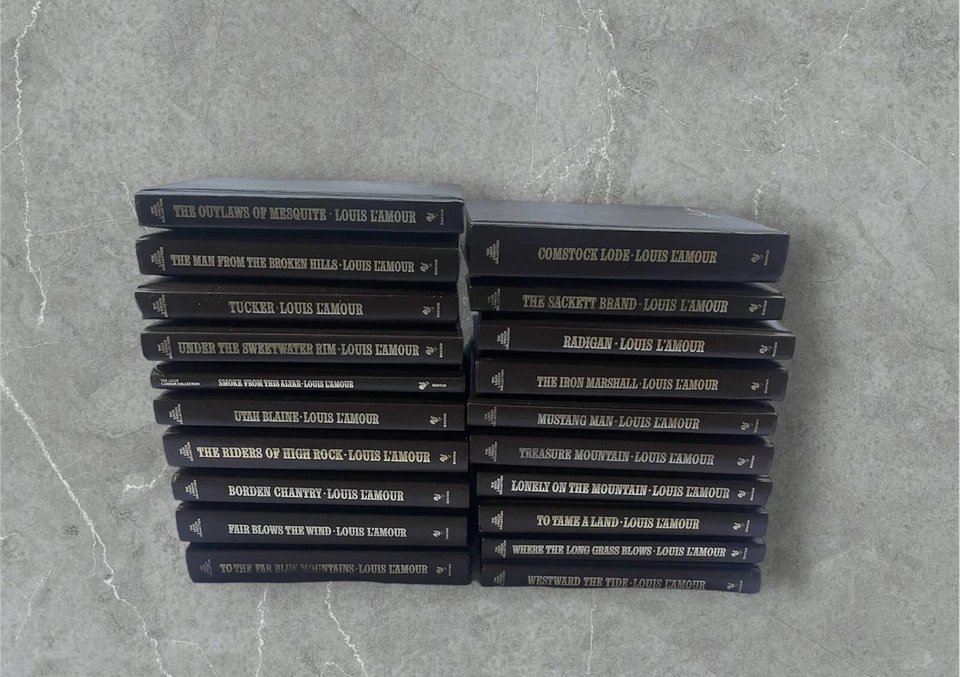 Louis L’Amour Leatherette Books - Choose Your Titles from Drop-Down Menu - Image 1 of 1