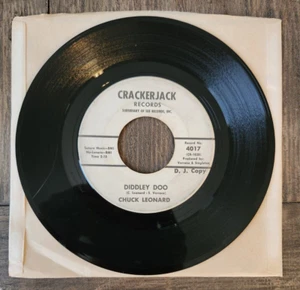 Chuck Leonard Diddley Doo / Nobody But You 45 Funk Soul Crackerjack Promo 1964 - Picture 1 of 2