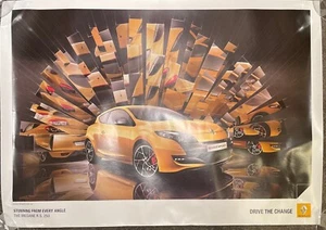Genuine Renault Megane R.S. 250 Original Poster Print Ad 2011 RS 250 42 x 60cm - Bild 1 von 3