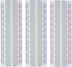 3er Breadboard 830 Pin Solderless Prototype PCB Board Kit für Arduino Proto Shie - Bild 1 von 7