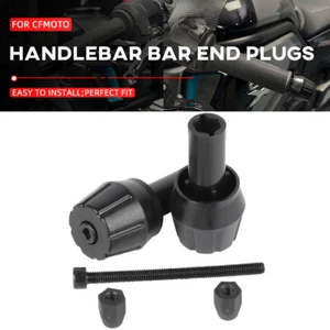 Handlebar Bar End Cap Plugs For CF-MOTO 700CL-X Sport 2021-2024 Bar End Grips - Picture 1 of 22