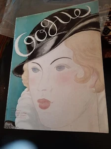 VOGUE  October 1 1931 lepape Waldorf-Astoria Princess Ilynsky Lee Miller Chanel - Picture 1 of 12