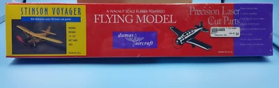 Dumas Stinson Voyager Balsa Plane Kit #203 - Image 1 of 4
