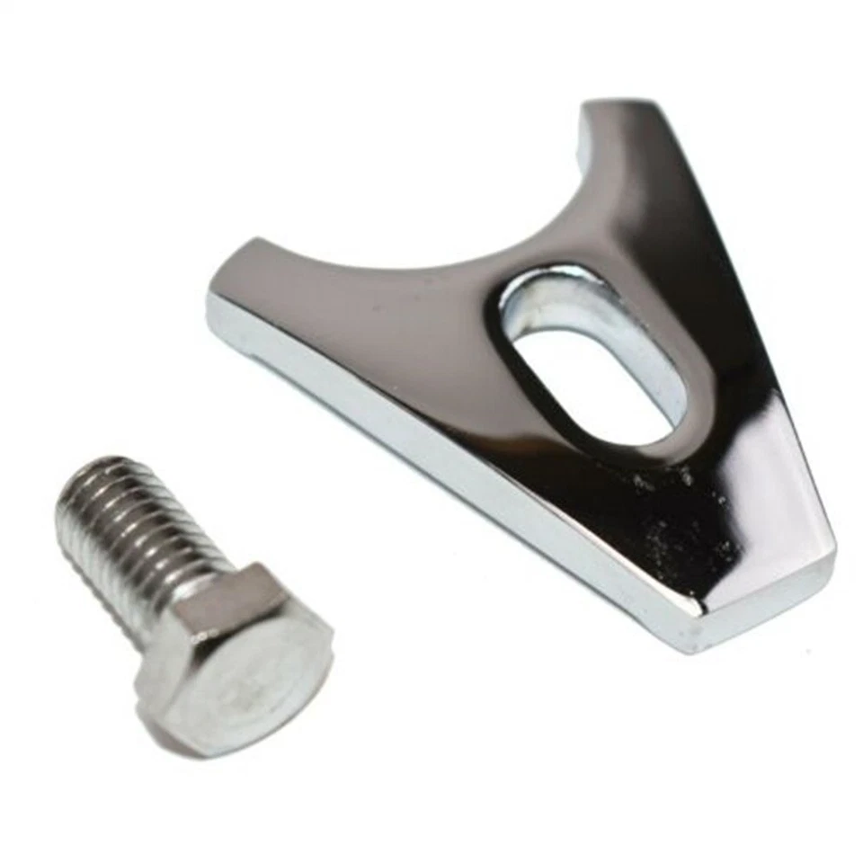 Practical Distributor Clamp Hold Block Clamp 1 Piece Accessory Bolt Chrome - Image 1 of 4
