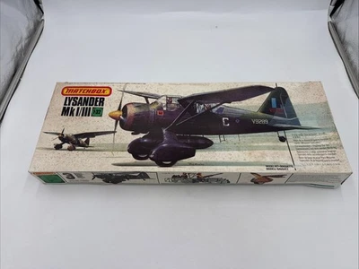 Vintage 1:32 Model Aircraft Kit Matchbox PK-504 Westland Lysander Mk.1 / 111 - Image 1 of 4