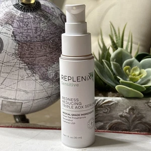 Replenix Redness Reducing Triple AOX Cream Power Of Three Serum Missing Cap 1oz - Picture 1 of 9