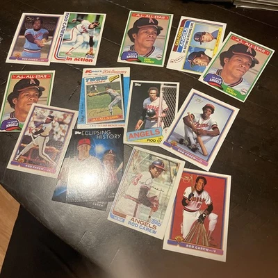 Rod Carew Cards (14 In All) - Image 1 of 2
