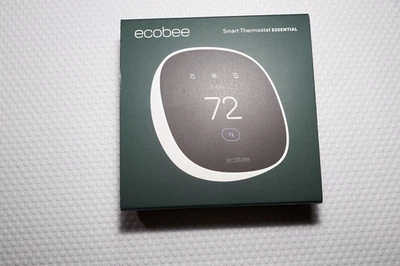 Ecobee Smart Thermostat Essential (EB-STATE7-01) - New In Box, Sealed! - Image 1 of 4