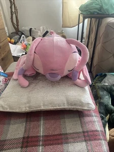 Disney Store Lilo & Stitch - Engel groß Cuddleez flach liegend Plüsch - 52 cm / 20 Zoll - Bild 1 von 5