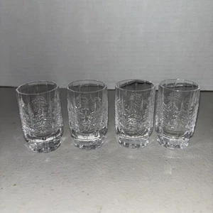 4 Iittala Kuusi Spruce Tree Shot Glasses Finland by Jomra Vennola - Picture 1 of 4