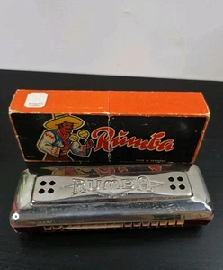 Vintage Rumba Mundharmonika Made In Germany - Bild 1 von 8