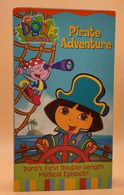 Dora the Explorer: Pirate Adventure  VHS 2004 Nick Jr **Buy 2 Get 1 Free** - Image 1 of 3